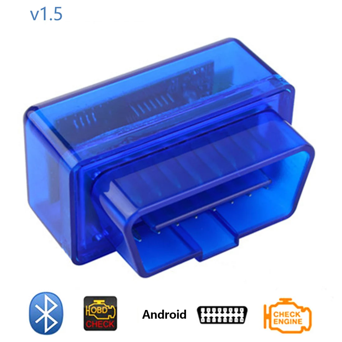 Dewtreetали V1.5 Super MINI ELM327 Bluetooth ELM 327 PIC18F25K80 версия 1 5 OBD2 OBDII для Android Автомобильный