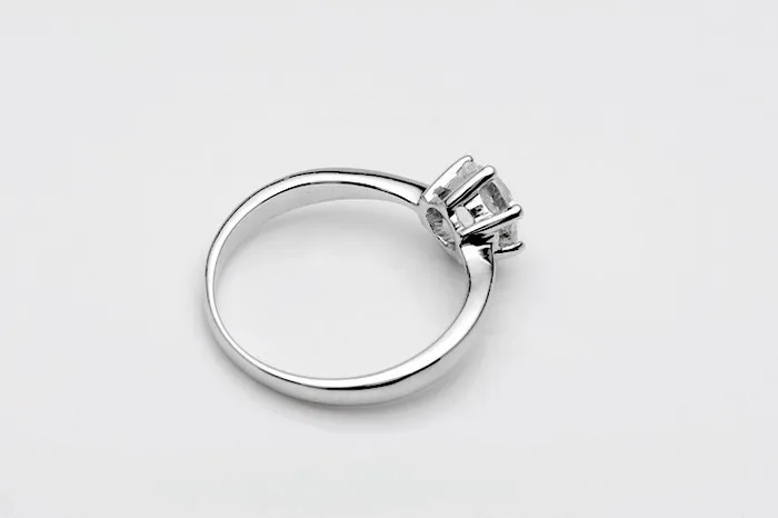 Женское кольцо с австрийским кристаллом свадебное украшение короной и сердцем |