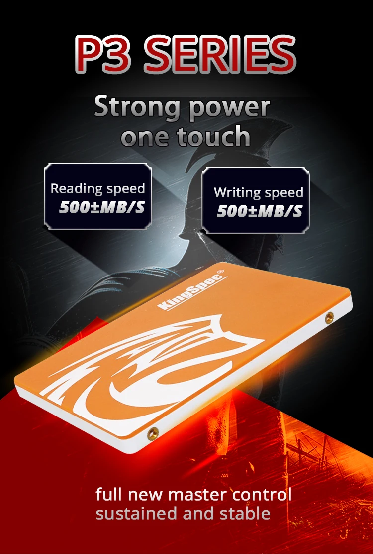 KingSpec SSD 2,5 дюймов SATAIII 128 ГБ твердотельный жесткий диск HD SSD 256 ГБ внутренний жесткий диск HDD для настольных компьютеров ноутбук ПК