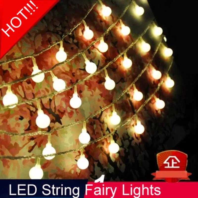 10 м 100 светодиодный ная гирлянда сказочные огни Новогодняя ные Рождественские