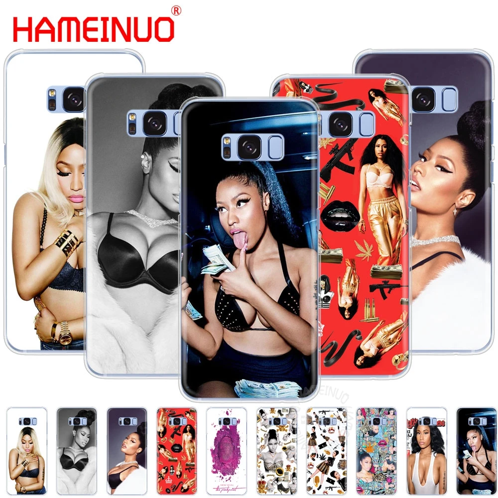 HAMEINUO Nicki Minaj Модный чехол для мобильного телефона Samsung Galaxy S9 S7 edge PLUS S8 S6 S5 S4 S3 MINI |