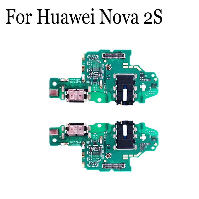 Новый оригинальный для Huawei Nova 2 S s USB-порт зарядки микрофон модуль платы гибкий