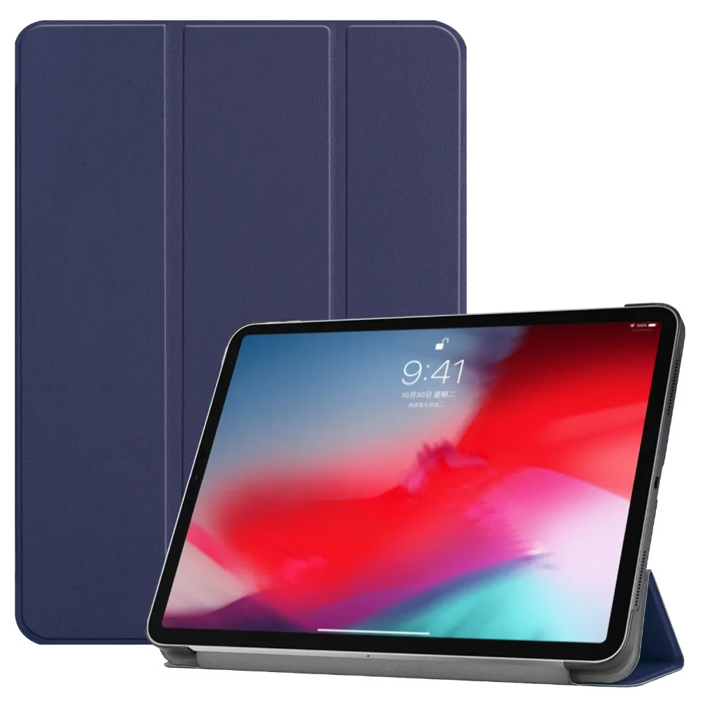 Чехол для планшета iPad Pro 11 жесткая задняя крышка из искусственной кожи умный