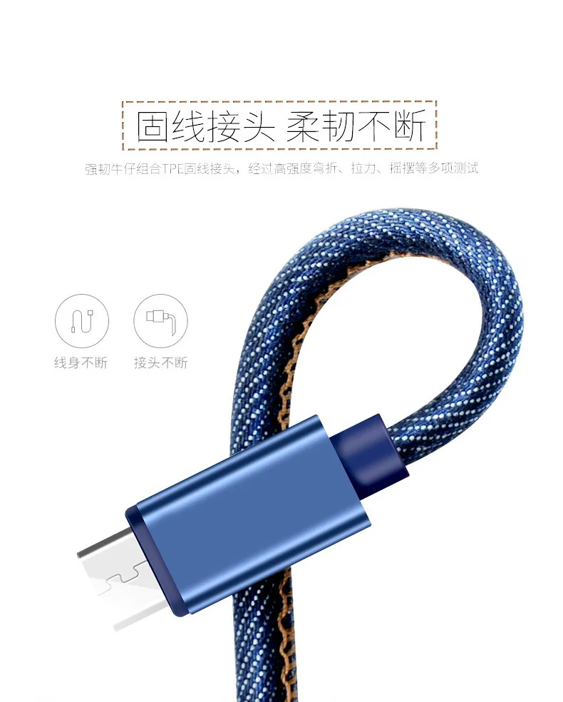 Кабель Micro USB Type-C 2 4 А кабель для быстрой зарядки и передачи данных Samsung Xiaomi Huawei LG