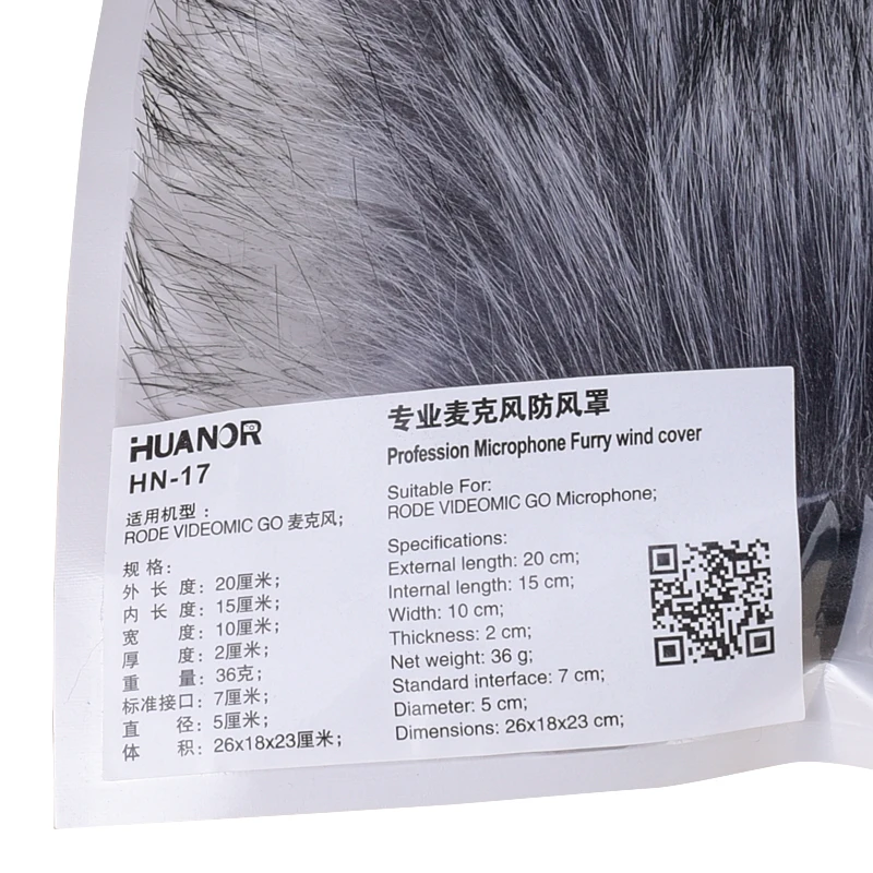 Накладка на ветровое стекло микрофона пушистая накладка микрофоны для RODE VIDEOMIC GO