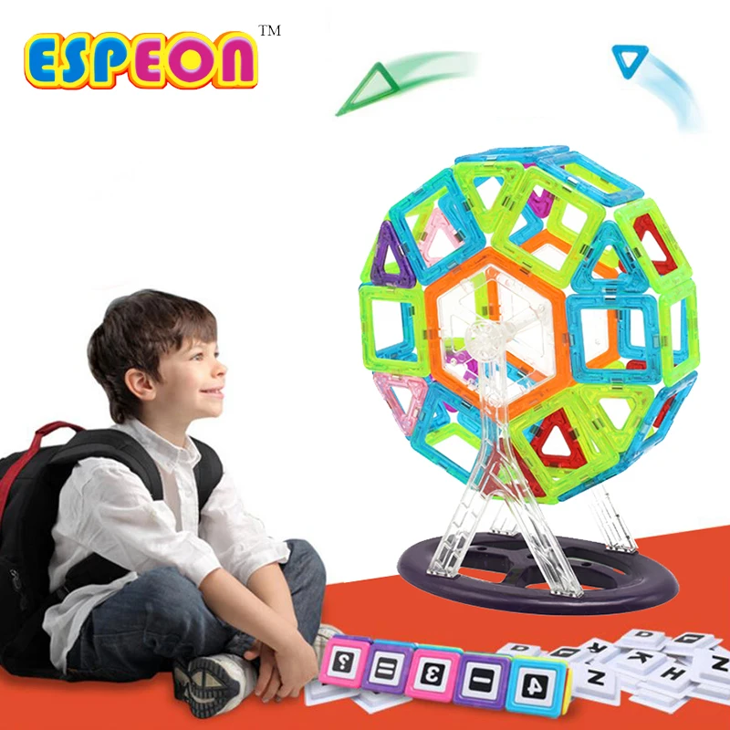 46 шт. детский магнитный мини конструктор сделай сам|toys educational|toys fortoys for children |