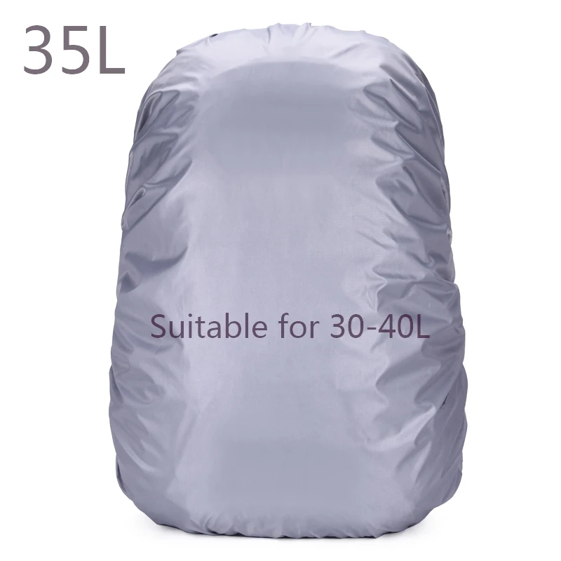 Розовый 20L-80L водонепроницаемый рюкзак с защитой от пыли чехол от дождя Портативный Сверхлегкий плечевой защитный походный спортивный Чехол - Цвет: Розовый