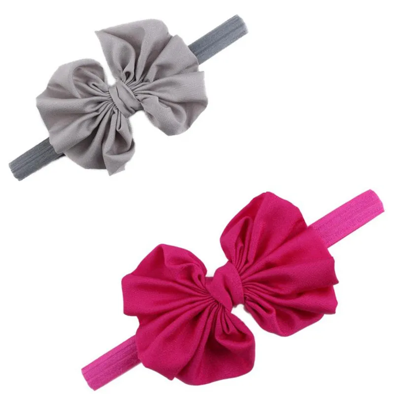 Модная одежда для маленьких девочек Аксессуары повязка на голову с бантом