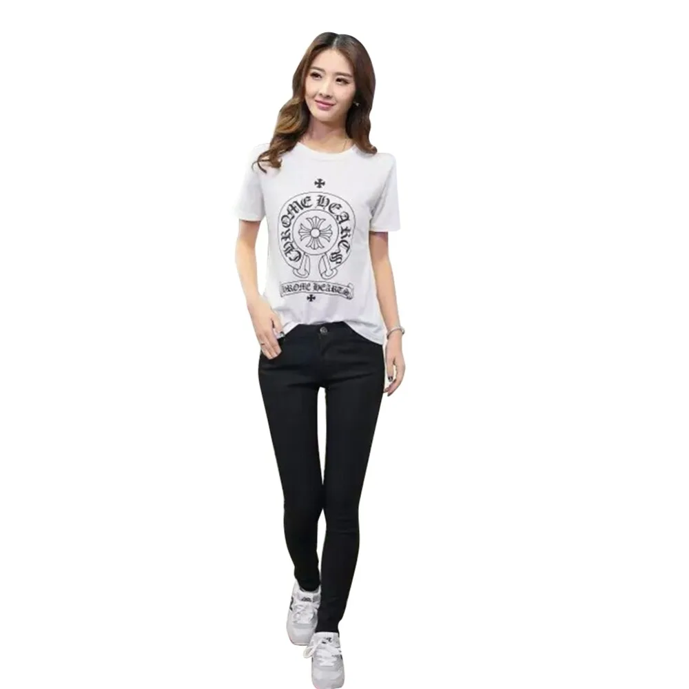 

Women Girls High Waist Denim Jeans Trousers Slim Skinny Pencil Pants plus size XS-XXXL Hot