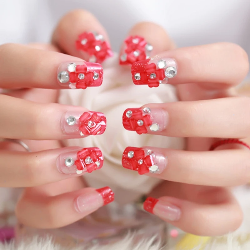 Тепло 24 шт./компл. поддельные ногтей акриловый Фрезер для cо шлифовальными