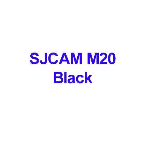 SJCAM M20 аксессуары Передняя панель чехол Запчасти лицевая панель для SJCAM M20 4K Wifi Водонепроницаемая Спортивная Экшн-камера - Цвет: Black