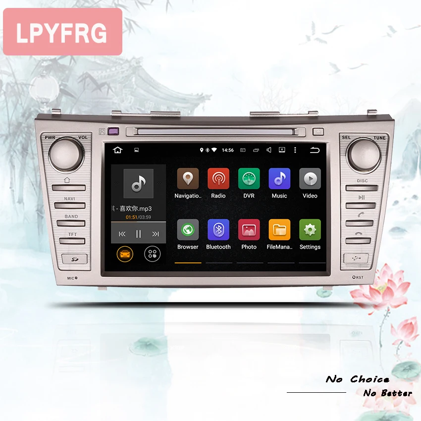 2din 8 &quotRAM 4Gb android 10 0 автомобильный DVD GPS навигация для Toyota Camry 2007 2008 2009 2010 2011 головное