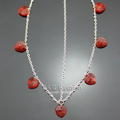 Fab Серебряная цепочка сердце камень волос Тикка обруч на голову головной убор