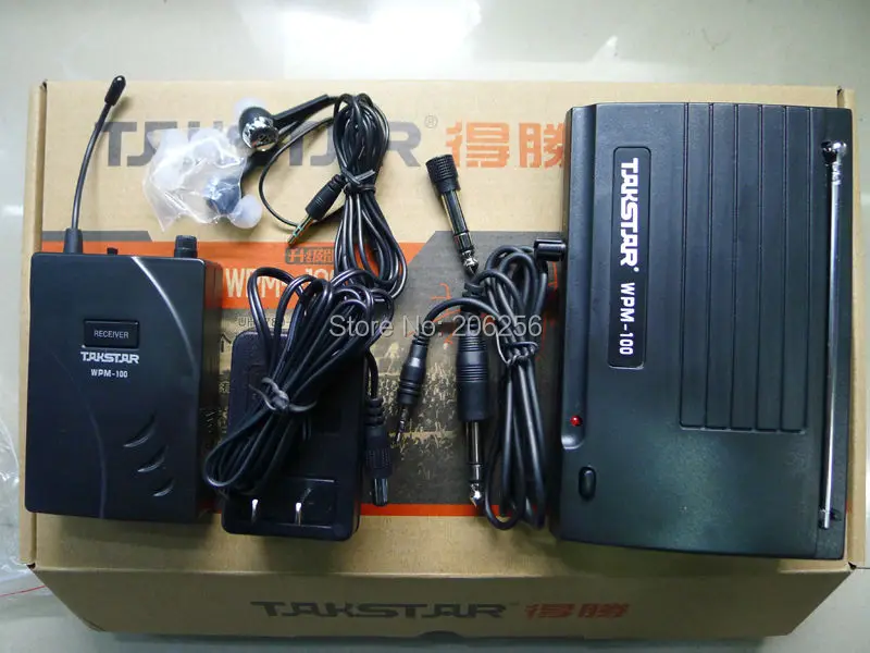 Улучшенная беспроводная система контроля Takstar wpm-100/ wpm100 UHF Stage беспроводные