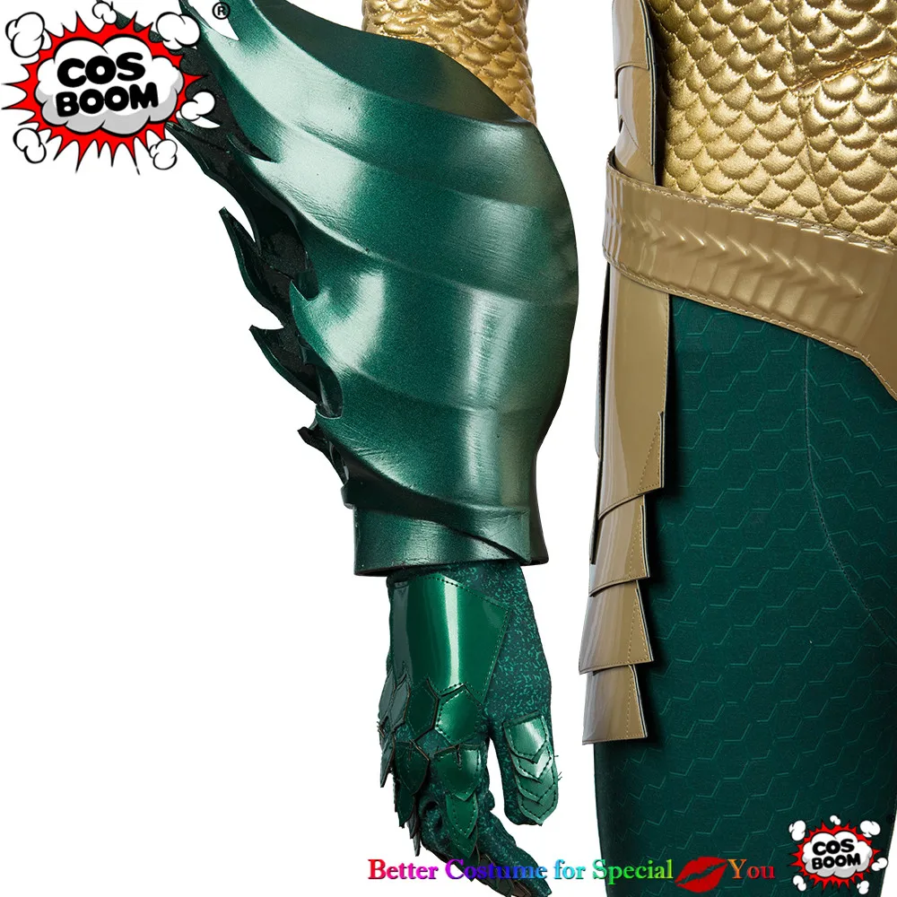Костюм COSBOOM Aquaman для взрослых мужской Карнавальный костюм супергероя на Хэллоуин