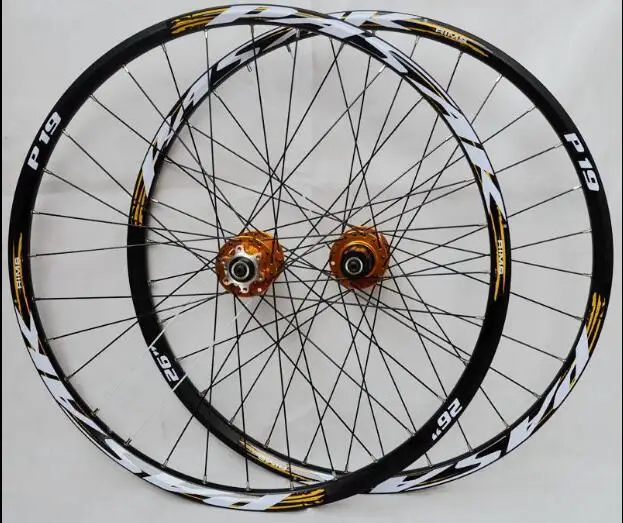 Комплект колес для горного велосипеда PASAK MTB передний 2 задний 4 герметичных