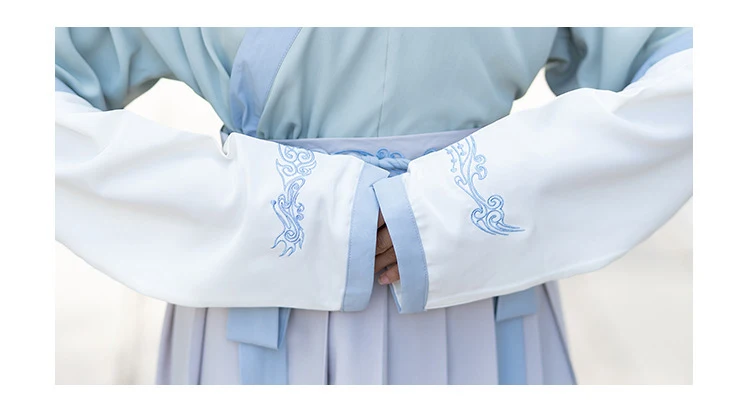 Hanfu мужской Китайский народный танец костюм для женщины ханьфу, косплей древние костюмы китайская Блузка Топы традиционное свадебное платье