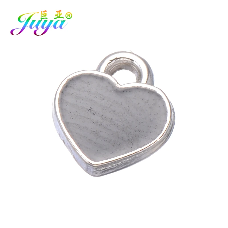 50 Pieces As Photo Juya DIY Small Enamel Charms Wholesale HandiCraft Evil Eye Love Heart Star Resin Charms For Women Kids Fashion Bijoux Making - Окраска металла: 50 Pieces As Photo
