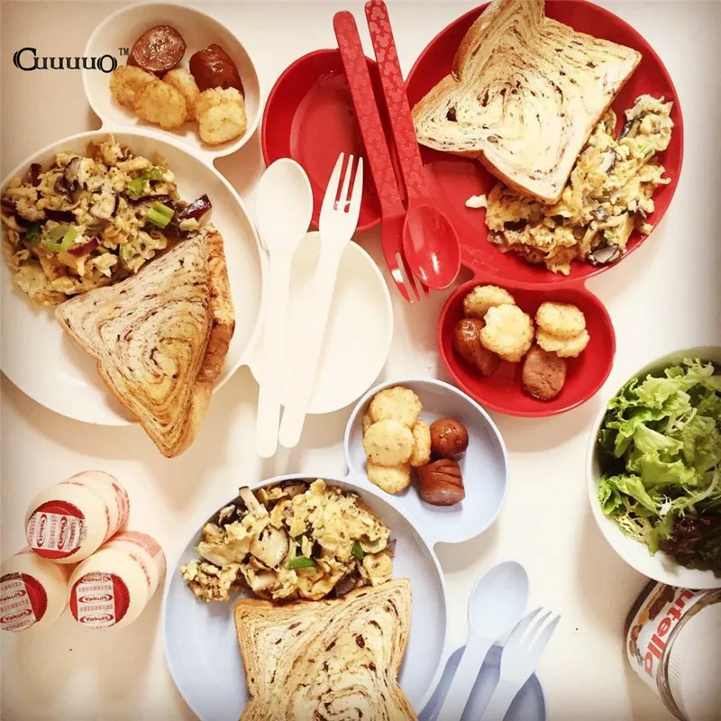 Ланч бокс без бисфенола А для детей миска кормления младенцев блюда с рисом и