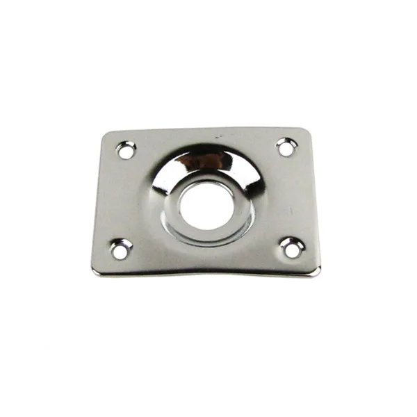 Новинка 10 шт. хромированный металл Джек для электрогитары пластина Аксессуары