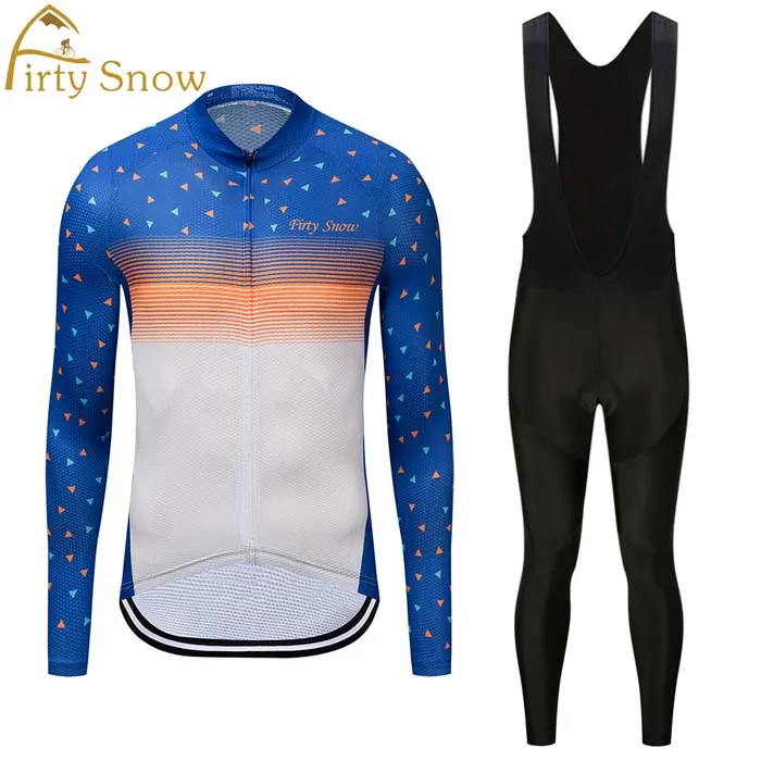 jersey and pants Комплект из Джерси для велоспорта, Мужская Зимняя Теплая Флисовая одежда для велоспорта, одежда для горного велосипеда, костюм для триатлона, спортивная одежда, облегающий костюм - Цвет: jersey and pants