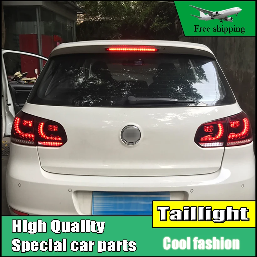 Автомобильный Стайлинг для Volkswagen Golf 6 R20 2009-2013 Динамический указатель поворота