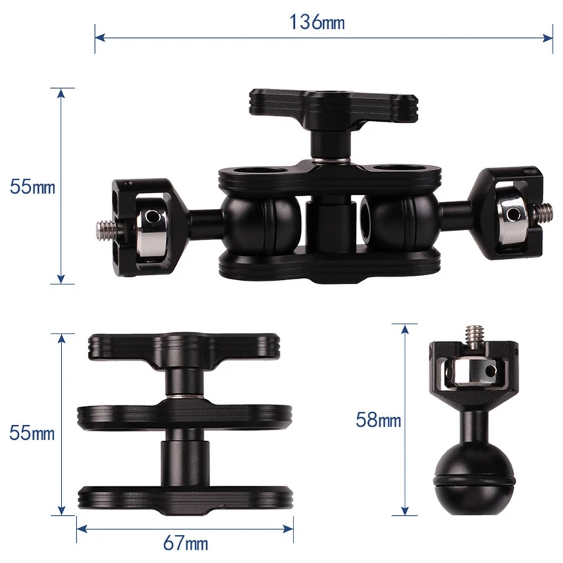 Rt35 монитор Ptz Gimbal Magic Arm странная ручная камера Поддержка мобильного телефона Live Led