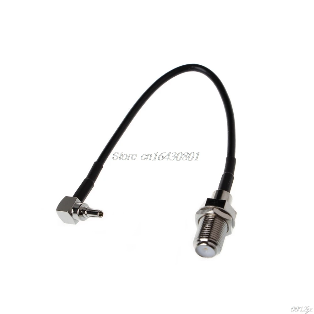 RF косичка кабель F К CRC9 разъем F мама К CRC9 правый угол обжимной кабель RG316 Pigtail 15 см X Прямая qiang