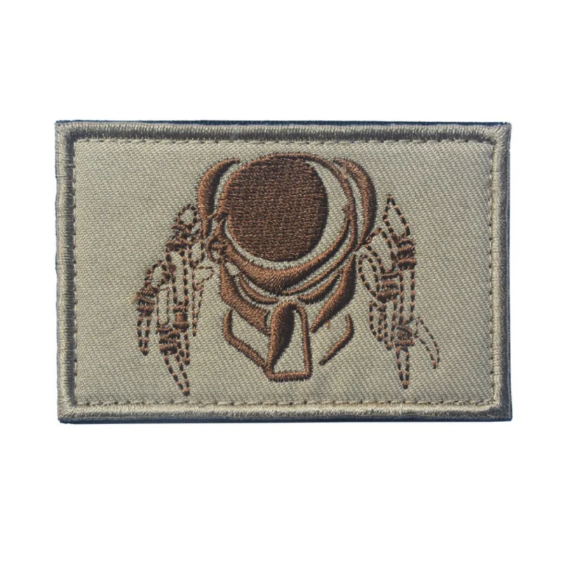 Тактический значок для вышивки прямоугольный нашивка сделай сам одежды застежка