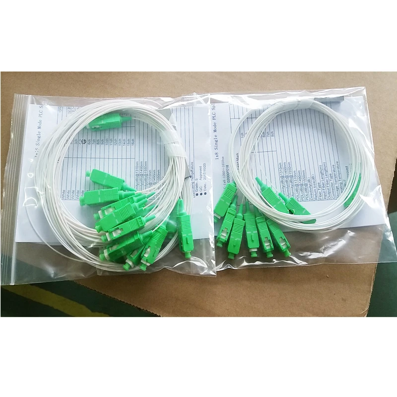 40pcs Chinese factory SC/APC mini type 1x16 fiber optical PLC Splitter with high quality chip | Мобильные телефоны и