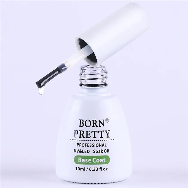 Магнитный Гель-лак для ногтей BORN PRETTY, кошачий глаз, магнитная палочка, армирующий гель, Базовое покрытие, не впитывается, УФ-гель, не требуется черная основа - Цвет: 10ml Base Coat