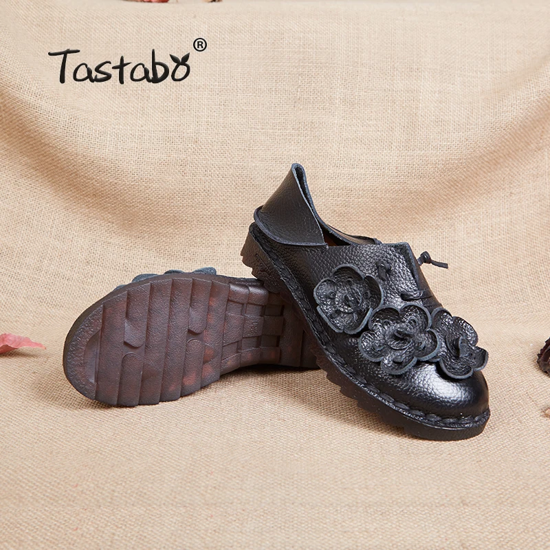 Tastabo/обувь из натуральной кожи на плоской подошве Новое поступление Рабочая
