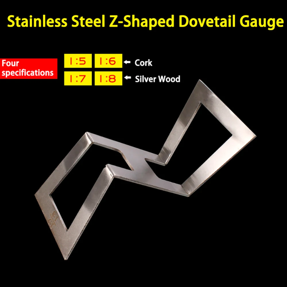 Нержавеющая сталь ласточкин хвост Калибр медный маркер ручной резки деревянных