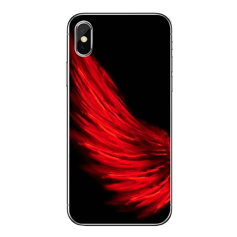 Прозрачный мягкий чехол для Motorola Moto X4 E4 E5 G5 G5S G6 Z Z3 G3 C Play Plus Pastel Angel Wing Pattern Art |