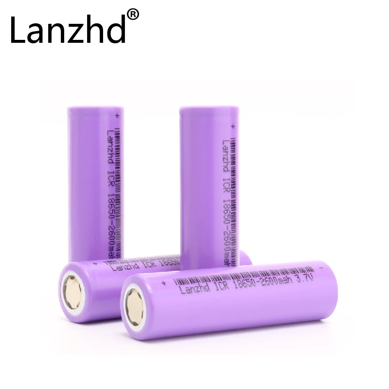 1 10 шт. 5C Power battery 18650 литиевые 2600mah Li lon 3 7 V Аккумулятор для электрических
