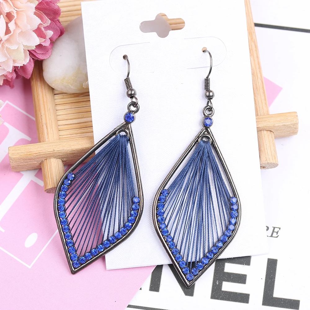 VEYO Ear hook Handmade line Earrings for Women Vintage Bohemian Style Drop New Gift | Украшения и аксессуары