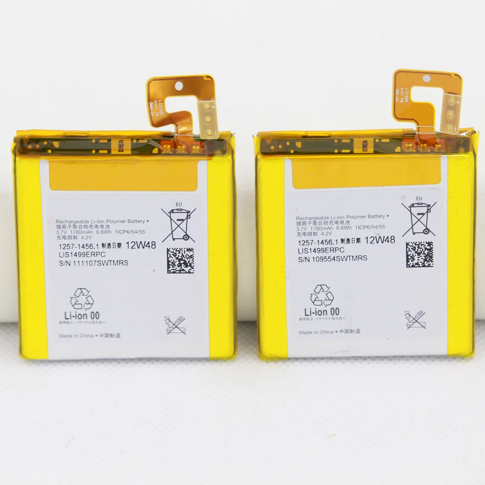 5 шт./Лот Мобильный телефон аккумулятор LIS1499ERPC для SONY Ericsson Xperia LT30 LT30i LT30P LT30H