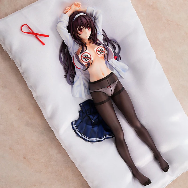 Аниме Saekano: Comes Sollevare un Noioso Fidanzata Utaha Kasumigaoka Cuscino Ver ПВХ фигурка сексуальные аниме