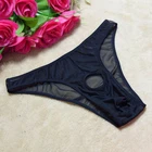 БДСМ сексуальный мужчина с отверстием для пениса GString полупрозрачные трусы бандаж Стринги ручная работа секс-игра для мужчин игрушки интимный продукт правило play