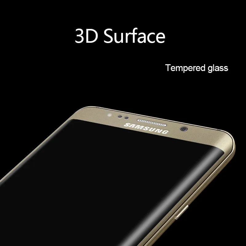 0 2 мм полный экран закаленное стекло для Samsung Galaxy S6 Edge/S6 Edge Plus Screen Protector 3D изогнутые