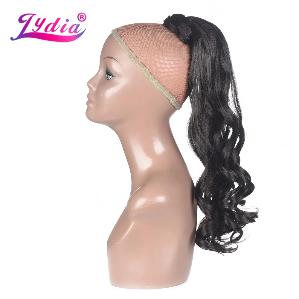 Женские конские хвостики Lydia Длинные Синтетические волосы для наращивания на