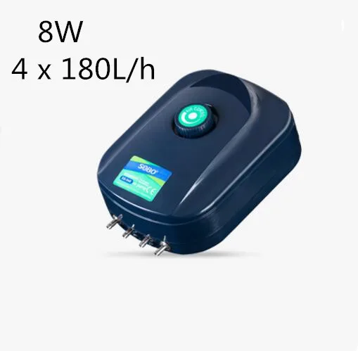 SB948 8 Вт 12 Вт большой емкости кислородный насос, аэратор для аквариума, аэратор для рыб, небольшой надувной насос, тихий генератор кислорода - Цвет: SB948