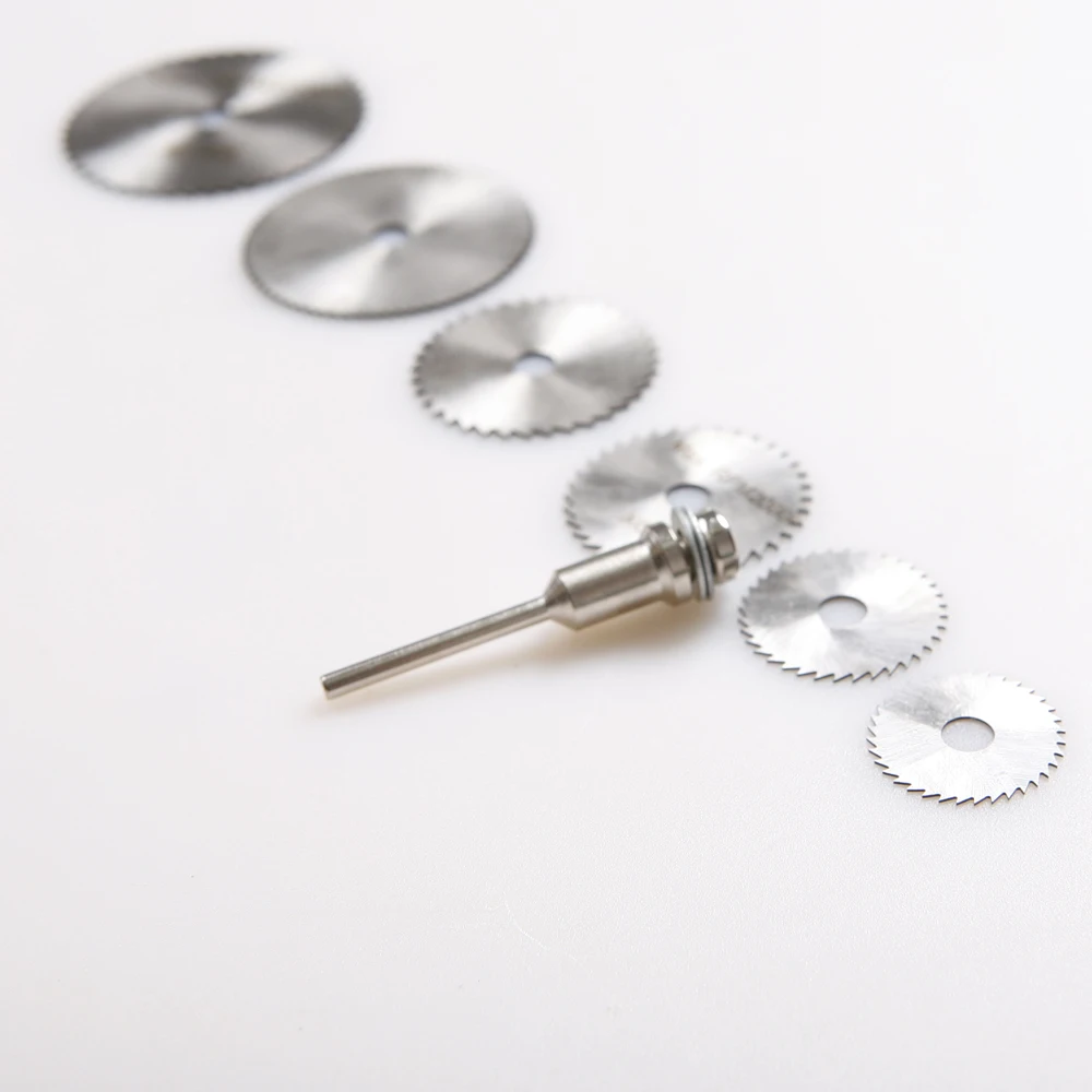 6 шт. в упаковке высокоскоростные лезвия для циркулярной пилы HSS набор дисков