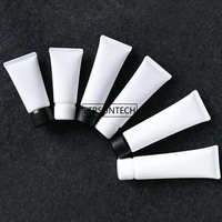 100pcs 5080100g plastic empty cosmetic facial cleanser hose soft tube travel squeeze sampoobody wash refillable tube f3010