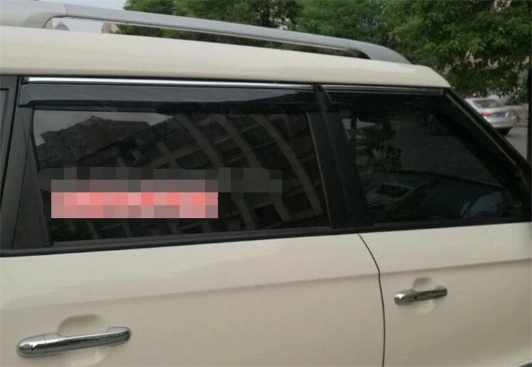 Пластиковый козырек на окно для KIA SOUL 2010 2013 оттенки вентиляционное отверстие