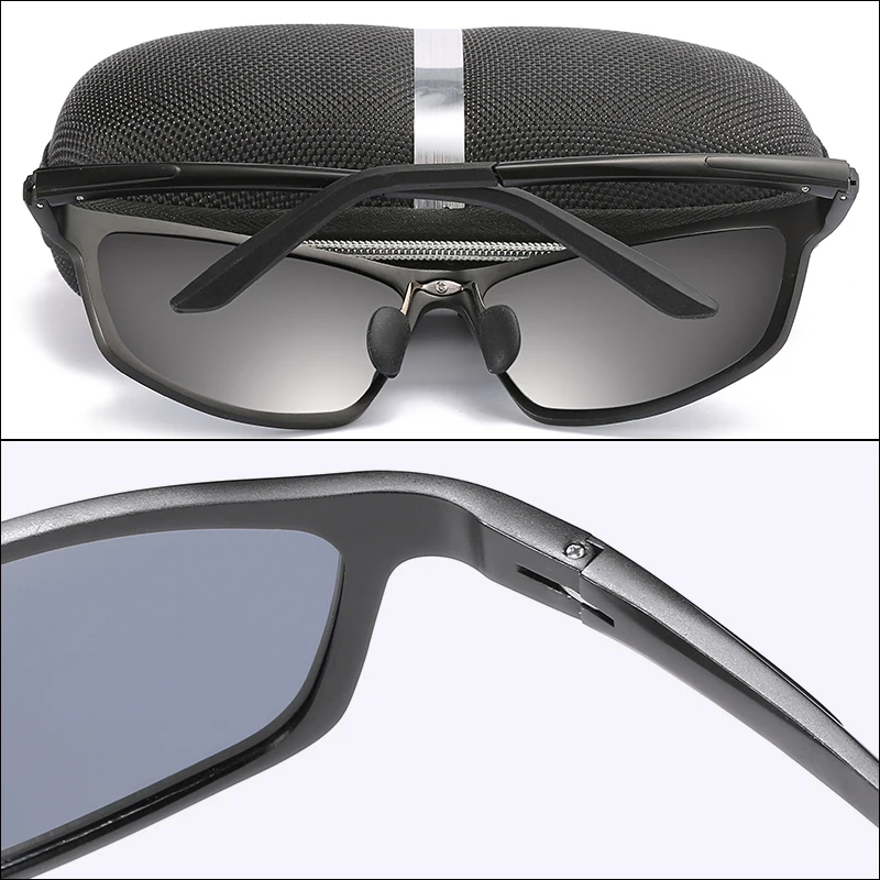 Мужские солнцезащитные очки RBEWTP поляризационные из алюминиево-магниевого