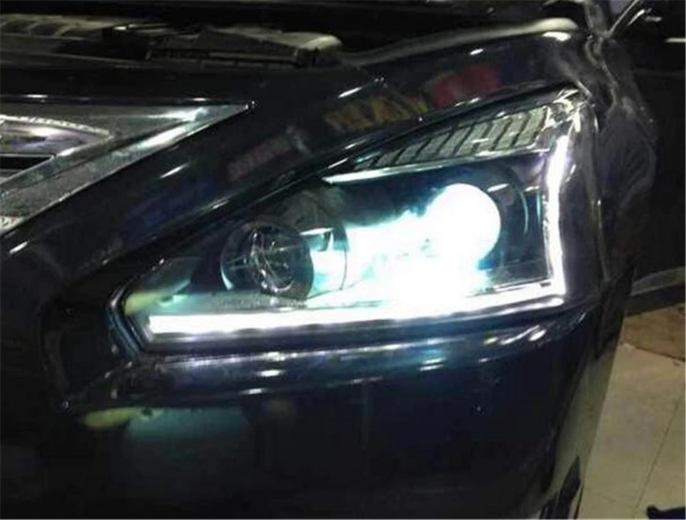 Автомобильные стайлинг фары для Nissan Teana Altima светодиодный фонарь 2013-2017 DRL Hid