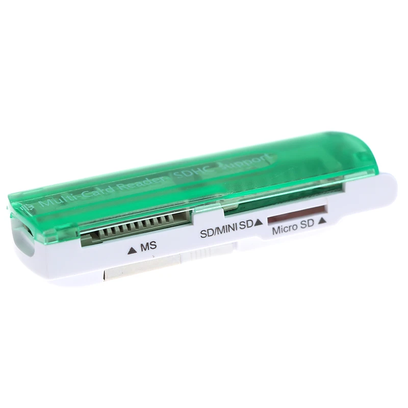 Мультикард-ридер Mini Micro SD SDHC MS TF для ноутбука планшета ПК USB 2 0 все в 1 мульти одном