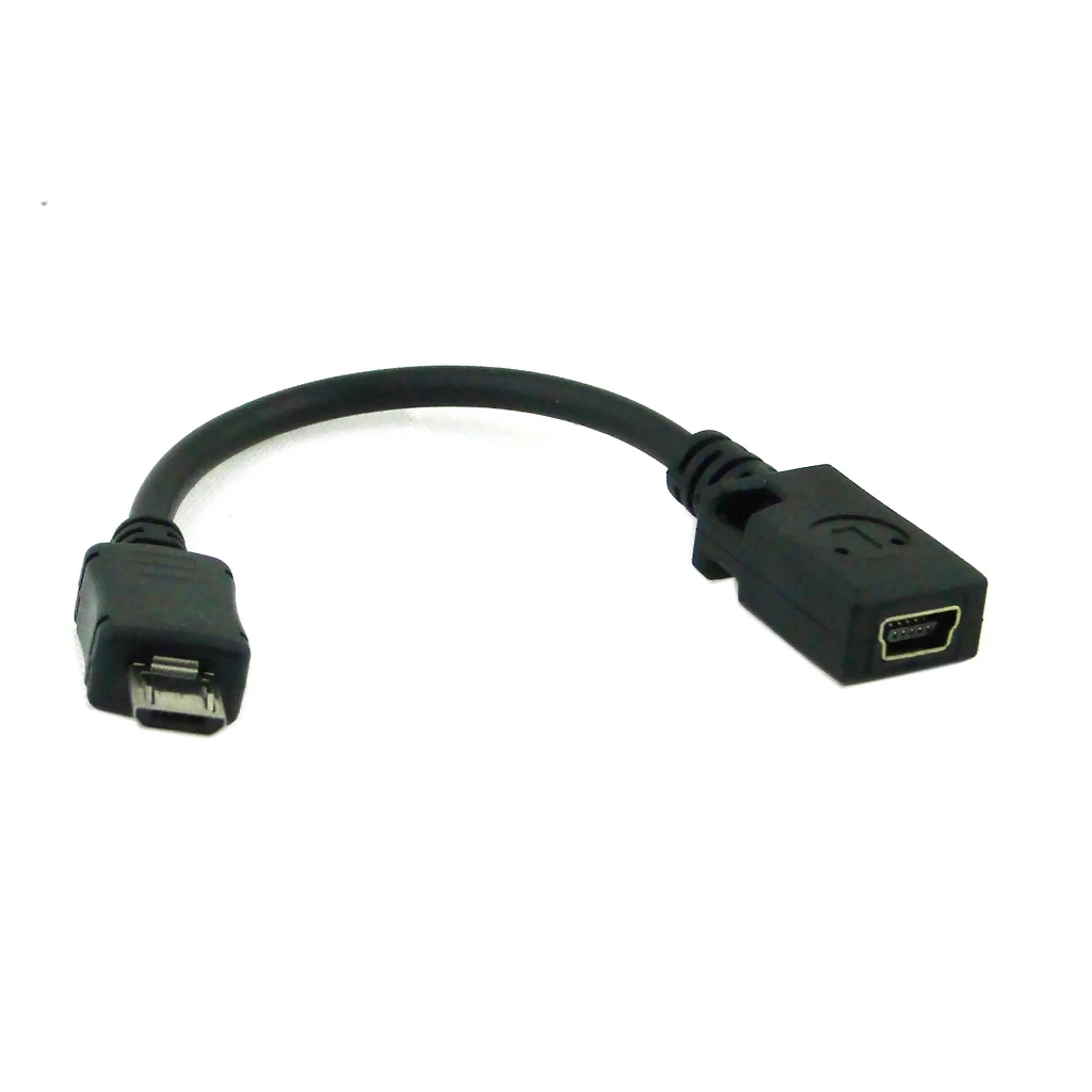 

Xiwai Micro USB Male to Mini USB Female Data Charge Cable 10cm