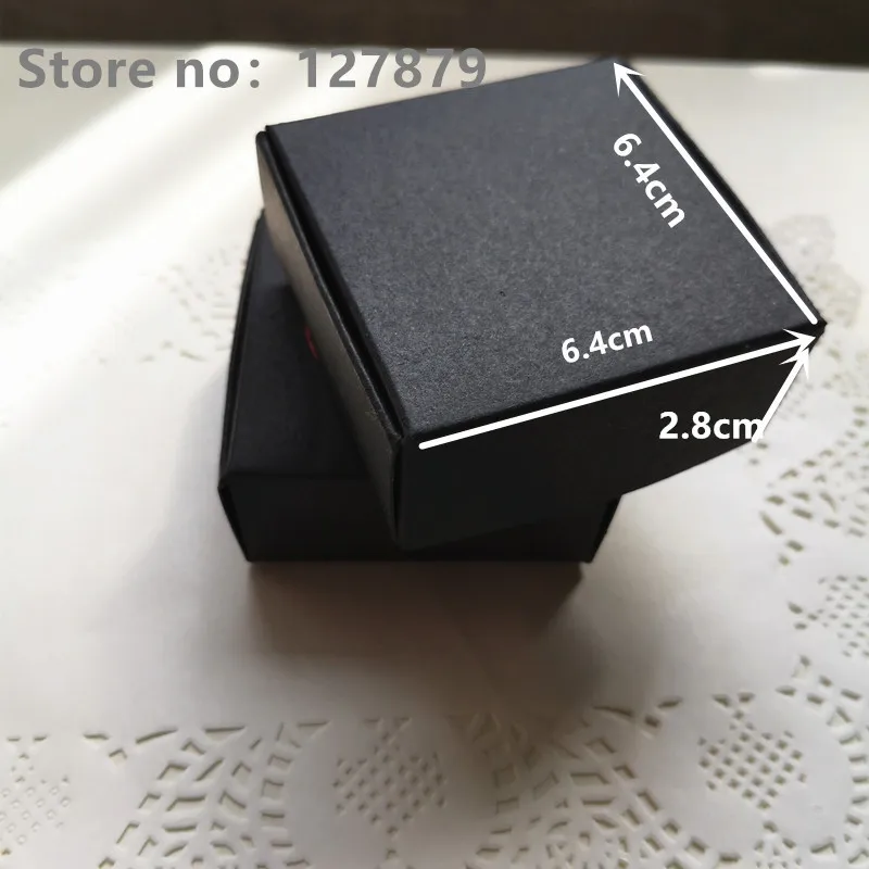 

50 шт., Картонная Коробка для мыла, 6,4x6,4x2,8 см